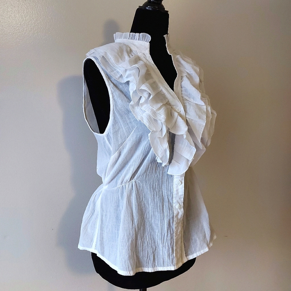 Forever 21 ruffle blouse
